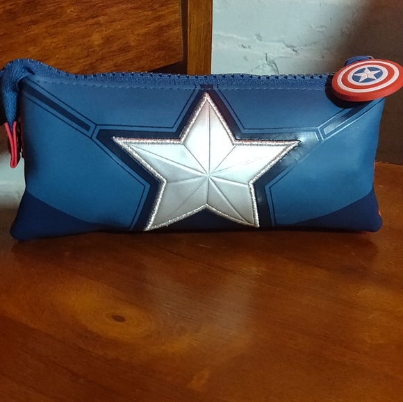 🇱🇷 Captain America Rare Pencil Case 🇱🇷 - Picture 3 of 3
